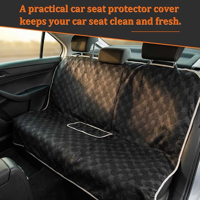Lonfliness Car Seat Cover Towel Non Slip Back Seat Car Seat Towel Athletic Running Towel Washable Seat Cover for Gym Workout Sweat Outdoor Sport Beach Hiking Yoga (Midnight)
