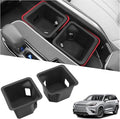 Upgrade 2PCS Cup Holder Compatible with Lexus 2024 2025 2026 TX TX350/500h/550h+ Accessories Insert Cup Sleeve Silicone Material Center Console Organizer