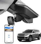 Mangoal 4K Dash Cam Custom for Gen5 Grand Cherokee 2022 2023 2024 2025 2026,Grand Cherokee L 2021-2026 (Model D), Laredo Limited Overland Summit Trailhawk, UHD 2160P Video,WiFi & App, 64GB Card