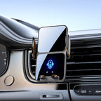 Wireless Car Charger,15W Fast Charging Auto-Clamping Car Charger Phone Mount Air Vent Cell Phone Holder,Fit for iPhone Android and All Smartphones