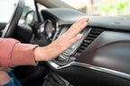 PUREFLOW Cabin Filter Air Freshener with Odor Eliminator - Fits on Most Car, Truck, and SUV Cabin Air Filters - Black Rock (Pack of 2)