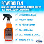 Optimum Power Clean - All Purpose Car Cleaner - Exterior and Interior, Bug and Tar Remover, Great for Boat, Motorcycle, RV, and Car Detailing (1 Gallon)