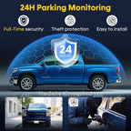 Front and Rear Dash Cam for Truck: 4K+1080P Dual Dash Camera for Pickup Ford F150 F250 Ram 1500-5G WiFi Quick Video Access 15-Min Install Record Every Moment for Accident Evidence by Befumly