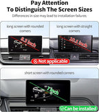 Car Phone Holder for Audi A4&S4 17-19 Accessories /Q5 18-20 / A5 18-19/7-inch Screen Fixed Clip, Phone Mount Compatible with MagSafe, 360° Rotation Cell Phone Holder