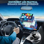 Wireless CarPlay Adapter, 2-in-1 Mini CarPlay & Android Auto Wireless Adapter, Plug & Play, Auto Connect, Car Accessories, Car Play Dongle Compatible with iPhone & Android