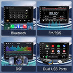 8Core 4G+64G Android 15 Car Radio for Chevrolet Chevy Camaro 2008-2015, Rimoody Car Stereo Wireless Carplay Android Auto GPS 5G-WiFi 9 Inch Touchscreen Bluetooth 5.0 DSP-36 59-UI Themes Backup Camera