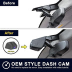 Mangoal Front 4K & Rear 1080P Dash Cam Custom fit for Subaru Crosstrek 2018 2019 2020 2021 2022 2023 (Model A),Base Limited Premium Sport etc,Integrated OEM Look,UHD 2160P Video, App & WiFi,128GB Card