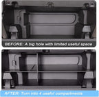 JKCOVER Glove Box Organizer Compatible with 2024 2025 2026 Toyota Tacoma(4th Gen Tacoma) Glove Box Compartment Insert Storage Divider Accessories (Patent Design