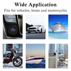 Single Port USB 3.0 Car Mount Flush Cable, USB3.0 Male to Female Car Mount Extension Cable for Boat Dashboard Panel 1ft