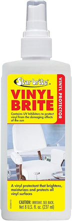 STAR BRITE Vinyl Brite Marine Grade Protectant Spray - Brighten, Moisturize & Protect Vinyl, Rubber, Fiberglass, Plastic & More