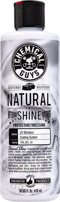 Chemical Guys TVD_201_16, Natural Shine, Satin Shine Dressing for Plastic, Rubber and Vinyl, 16 oz