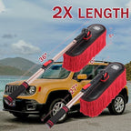 Car Duster Exterior Scratch Free, Microfiber Car Duster Kit, Interior & Exterior Cleaning Tools, Dashboard Detailing Brush, Pollen Removing, Extendable Handle, Gifts for Men Women