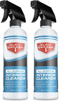 Jay Leno's Garage All Purpose Interior Cleaner Spray for Cars Trucks SUVs and Motorcycles Cleans Leather Vinyl Plastic Wood Grain and Screens Protects with UV Inhibitors 16 oz (16 oz (Pack of 2))