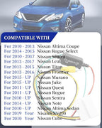 UX-NI006 Backup Camera Retention Wire Harness Compatible with Nissan Frontier Altima Murano Rogue Titan Juke Sentra Cube Quest Leaf Car Audio & Video Input Adapters Includes 12v to 6v Converter