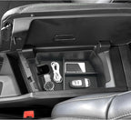 LUWU 2024-2026 Charger Daytona Center Console Organizer for 2024 2025 2026 Charger Daytona R/T Scat Pack Accessories OEM Fit Armrest Console Storage Box Insert Tray Durable ABS Material Black