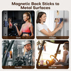 OMOTON TP02 360°Rotating for MagSafe Tripod Mount, Adjustable Aluminum Magnetic Phone Tripod for iPhone 17/16/15/14 Pro Max Air, Foldable Cell Phone Stand Fits Vlog, Gym, Travel Essentials, Navy Blue