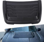 aqxreight Hood Air Intake Vent Scoop Cover ABS Excellent Heat Dissipation Sporty Look Bonnet Air Vent Cover Fit for XLT XLS XL 2015 to 2022 (Matte Black)