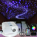 FIREWORK Starlight Headliner Kit, Fiber Optic Lights 10W RGBW Twinkle+Music Effect+APP+Remote, Mixed Diameter Fibers 360pcs of 9.8ft/3m (0.03+0.04+0.06in) for Star Lights for Car/EV & Home Ceiling