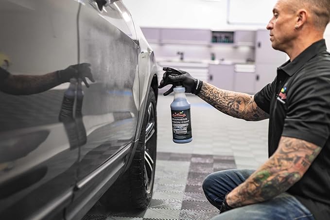 CarCandy - Graphene Ceramic Coating - Advanced Carbon Formula Provides Up to 9 Months of Hydrophobic Protection - 32 oz