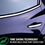 Turtle Wax Hybrid Solutions Ceramic Car Polish and Wax, Light Scratch Remover, Durable Paint Protection, Extreme Water Beading, High Gloss Shine, Hand or Machine Polisher Use, 14 oz (Pack of 3)