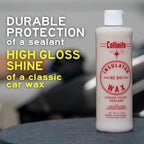 Collinite 845 Insulator Wax-Easy to Use Carnauba+Polymer Wax Sealant-High Gloss Shine+Durable Hydrophobic Beading & Long Lasting Paint Protection for Cars/Boats/Trucks/RVs & Motorcycles (16 fl oz)