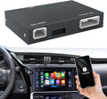 CARabc Wireless Carplay Android Auto Adapter for Toyota with Entune2.0 2014-2019, Fits for Tundra/Highlander/RAV4/Tacoma/Camry/Corolla/Avalon/Prius/CH-R/Sienna