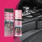 Car Interior Detailer and Protectant, Polishing Cleaner for Dashboard, Vehicle Interior Polish Interior Detailer Spray for Dashboards, Seats, Leather, and Plastic Surfaces (2 pcs)