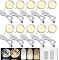 10PCS LED Lamp Kit 001 for Bambu Lab H2S/P2S/P1P/A1 Makerworld 3D Prints | 5V USB Powered, 3000K Warm White, Power-Off Color Storage, Adjustable Brightness & Color, DIY Hardware Spare Parts