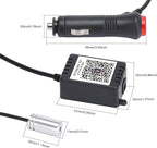 3 Meters Optic Fiber Car Ambient Lighting with Bluetooth App Control 64 Colors Multicoloured Music Interior Lighting Kit DC 12V 1W
