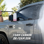 Slick Products Super Concentrated Touchless Pre-Soak, Foaming Prewash Car Soap for Foam Cannon or Foam Gun, Loosens Mud, Dirt, Bugs & Grime, Spray On & Rinse Off, 16 oz.