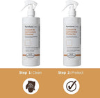 Furniture Clinic Fabric Care Kit | Clean, Protect, & Prevent All Liquid Stains, Odors, and Dirt for Upholstery, Carpet, Furniture, Fabric, Textiles | Contains Cleaner and Protector Sprays