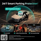 BOTSLAB 4 Channel Dash Cam 3K Front and Rear Inside 560° Coverage with Magnetic Side Cameras Car Camera with 3.18”Touch Screen 24/7 Parking Mode 5.8GHz WiFi GPS Voice Control (No SD Card)