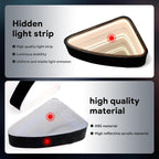 for Tesla Model Y 2019-2024 LED Rear Back Quarter Window Light Rocket Aerospace Theme Decoration Lights Kits Exterior Accessories DC 15V Warm Light