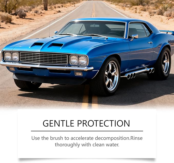 Genérico Car Rust Remover - Instant Polishing | 120ml Cleaning Spray with Resilient for, Tire, Brake Rim, Chain, Door Hinge, SUV, Truck, Vehicle, Motorcycle and Auto Use