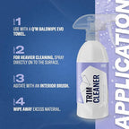 Gyeon TrimCleaner Plastic Cleaner Powerful Trim Restoration Cleaner Safe on Trim & Vinyl Surfaces Fast‑Acting Dirt Dissolver Semi‑Gloss Finish Prepares Plastic for Coating Enhances Trim Appearance
