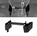 Metal Organizer Tray Compatible with 2007-2017 Jeep Wrangler JK/JKU, Sturdy Center Console Shifter Side Tray Storage Box Interior Accessories (Not for Manual Shift Vehicles and JL/JLU)