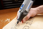 Dremel 709-02 110-Piece All-Purpose Rotary Tool Accessory Kit- Includes a Carving Bit, Sanding Drums, Grinding Stones, Cutting Discs, and a Storage Case, Gray