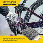 Gtechniq Bike Microfiber Wash Mitt | Ultra Low-Friction Glide, Inner Foam Core Holds High Volume of Wash Suds, Polyester Fibers Capture and Release Contaminants, Minimizes Swirls, Durable