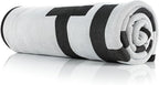 The Rag Company - Slim Dryer Towel - Ultra-Absorbent Korean Microfiber, Suede Edge, Car Drying Towel. 25" x 35" Grey