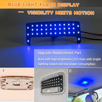 ZDEEROTO Interior LED Light Kit - 6000K Super Bright Blue LED Map/Dome Lights, Adjustable Brightness Bulb Kit for Toyota Tacoma｜for 4Runner｜for FJ Cruiser｜for Rav4｜Prius｜Corolla