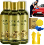 2026 New Crystal Serum – Advanced Graphene Ceramic Coating for Cars | 9H Graphene, Ultimate Quick Effect Car Coating Spray for Shine & Protection, Nano Coat Restore for Paint, Glass & Wheel (3PCS)