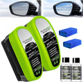 Automotive Oil Film Cleaning Brush for Car Windows, Glass Oil Film Remover for Car,2026 Upgrade 2.0 Cleaning Doard, 150ml Universal clear vision windshield cleaner ，Prevents Rain and Fog