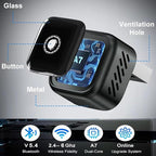 Wireless Carplay Adapter 2in1, 2026 Upgrade Wired to Wireless for CarPlay/Android Auto, WiFi 6 Mini Plug & Play, USB/Type C, Smart Button Dongle Auto-Connect for iPhone iOS 10+ Android 11+