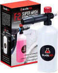 Suds Lab F2 Super Wash Foam Cannon, Adjustable Foam Nozzle, Quick Connect to any Pressure Washer, Clean Dirt and Dust, Home Car Washing