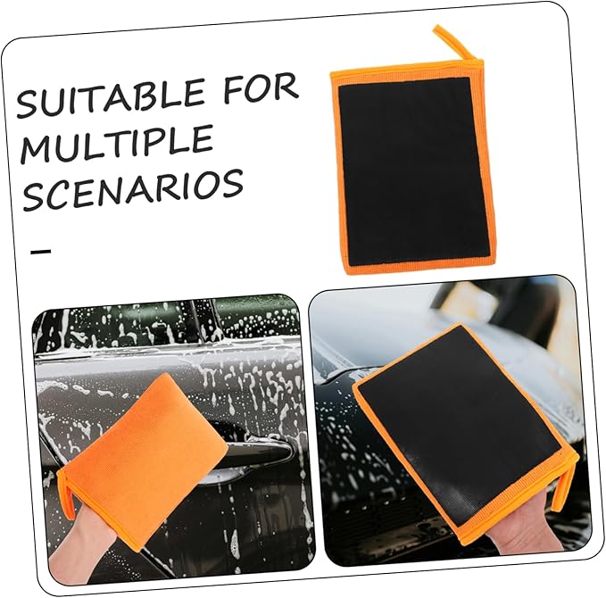 Clay Mitt Detailing Glove for Cars Lightweight Wash Mitt for Auto Cleaning Versatile Clay Bar Tool for Body Wheels and Windows Convenient Car Care