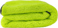 Chemical Guys MIC530 Speed Woolly Mammoth Ultimate Super Plush Car Drying Towel, for Cars, Trucks, SUVs, Pets, Messes & More, Neon Green (25" X 30")