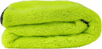 Chemical Guys MIC530 Speed Woolly Mammoth Ultimate Super Plush Car Drying Towel, for Cars, Trucks, SUVs, Pets, Messes & More, Neon Green (25" X 30")