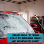 Invisible Glass 91411 Glass Stripper – Hard Water Spot Remover – Strips Coatings, Waxes, Oils & Road Film – Preps Windshields for Rain Repellent & Ceramic Coating – 4 Fl Oz