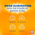 Arm & Hammer Fragrance Free Refillable Moisture Absorber and Odor Eliminator 14 oz. Tub