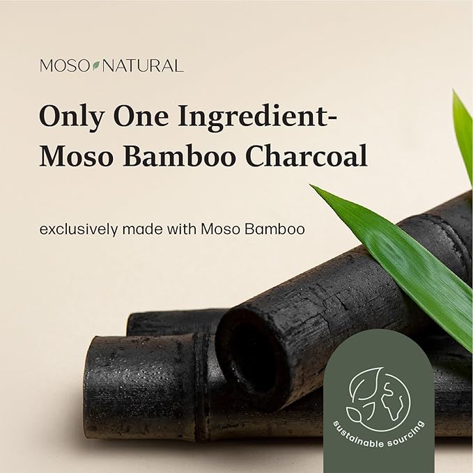 Moso Natural Air Purifying Bag 200g (2 Pack) HGTV Editor's Pick | Premium Bamboo Charcoal Odor Absorber for Home & Car | Closet Odor Eliminator & Car Air Freshener | Long Lasting Charcoal Bags